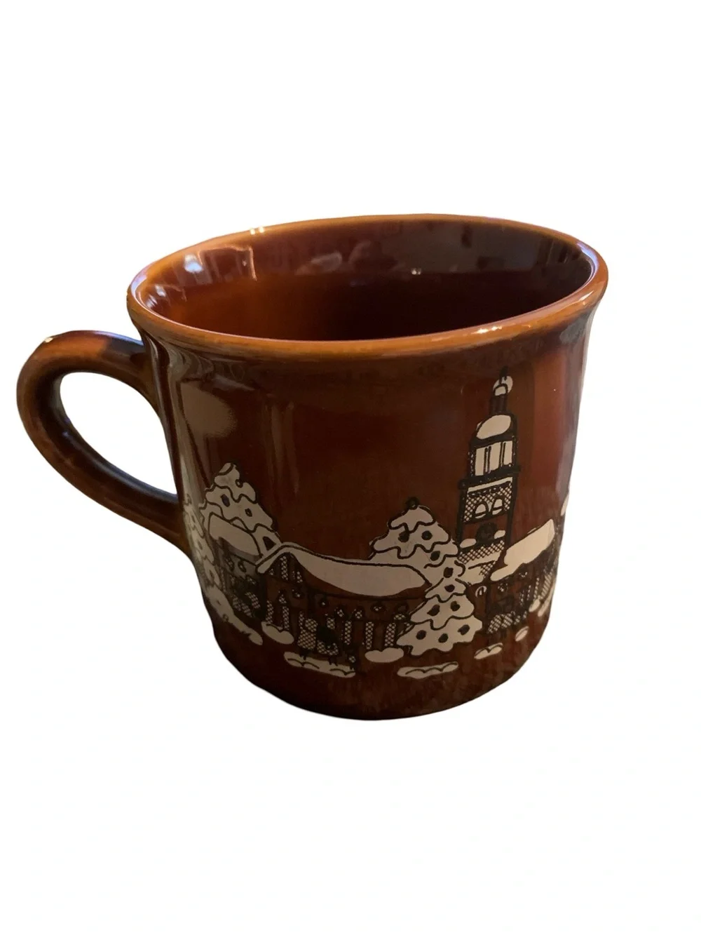 Augsburg Christkindlesmarkt brown mug